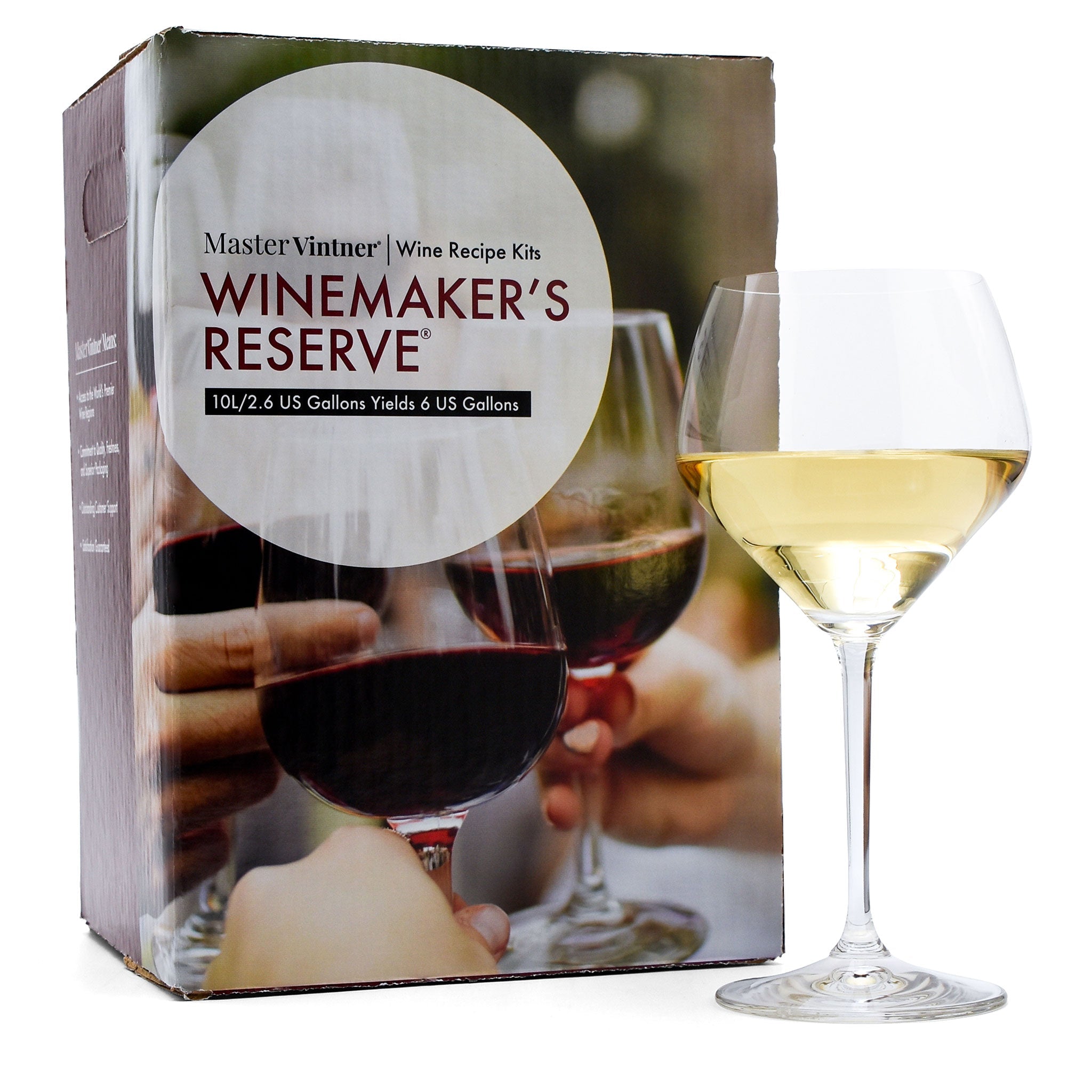 Master Vintner Winemaker's Reserve Chardonnay Wine Kit - Create Your Own Success!