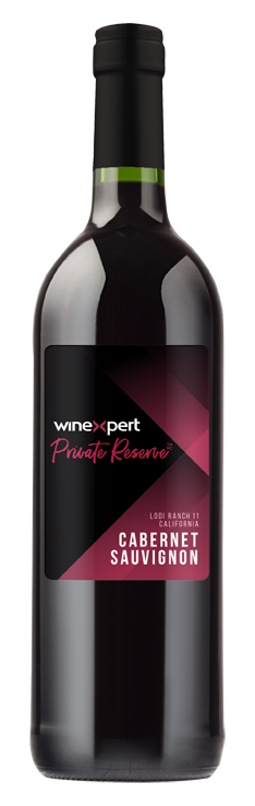Winexpert Private Reserve Cabernet Sauvignon: Premium Red Wine Making Kit