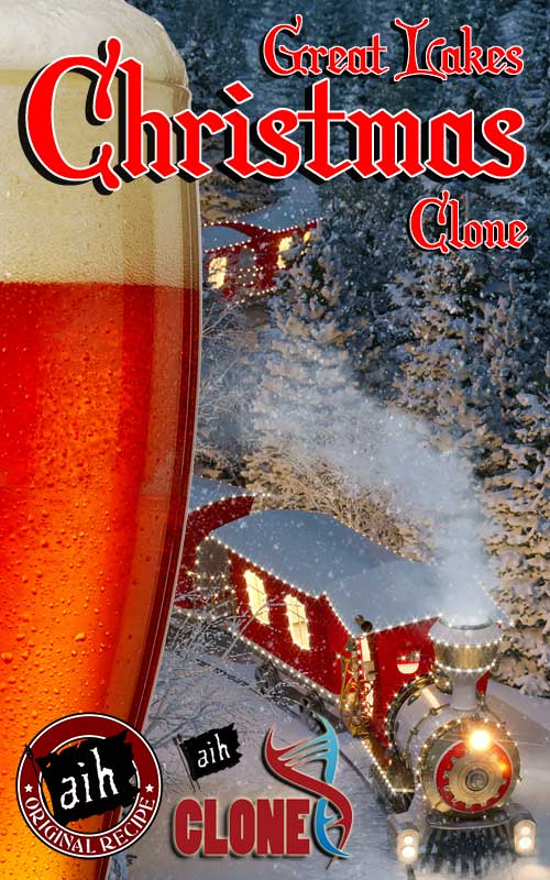 Jolly Great Lakes Christmas Ale Clone Recipe Kit - Ring in the Holidays!