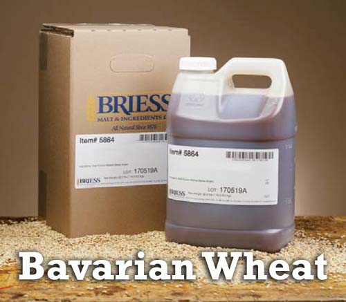 Briess Bavarian Wheat Liquid Malt Extract Growler - 32 lbs. for Amazing Brews!