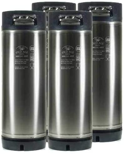 Fantastic Set of Four Brand-New 5 Gallon Ball Lock Corny Kegs