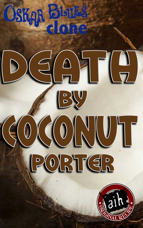 Oskar Blues Death By Coconut Clone - Craft Your Own Porter Kit