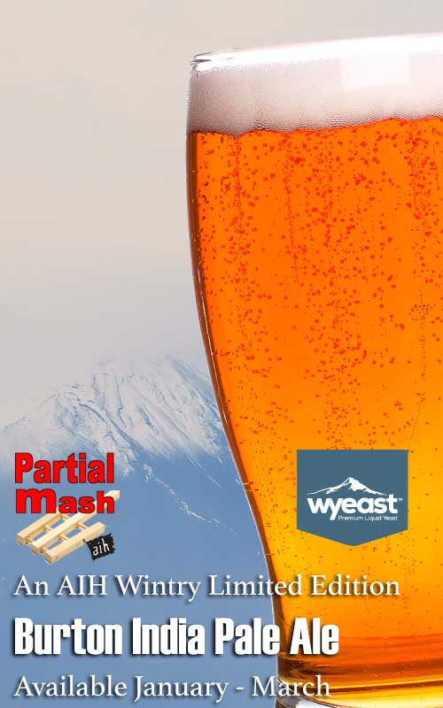 Irresistible Burton India Pale Ale Partial Mash Recipe Kit