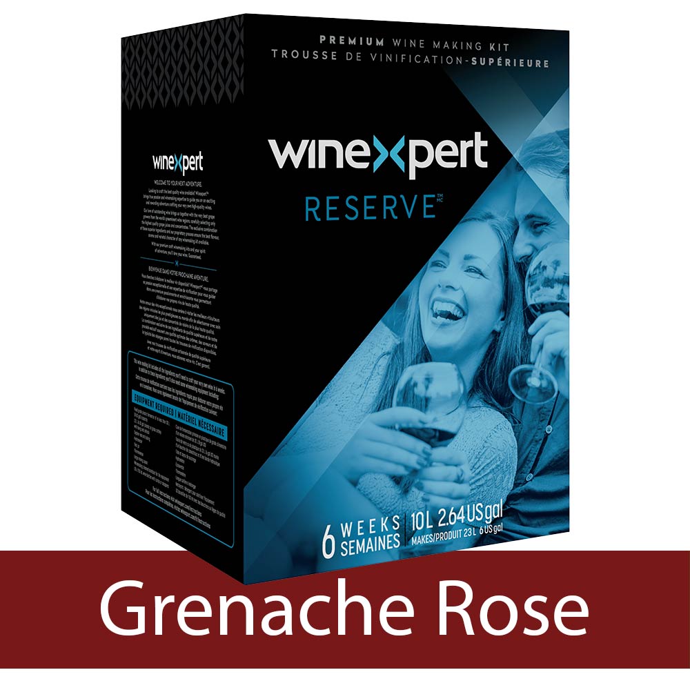Winexpert Reserve Grenache Rose - Premium Wine Making Kit