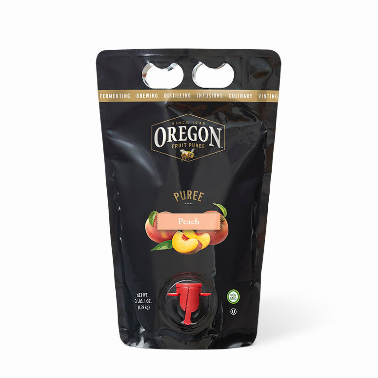 Delicious Oregon Fruit 49oz Peach Puree