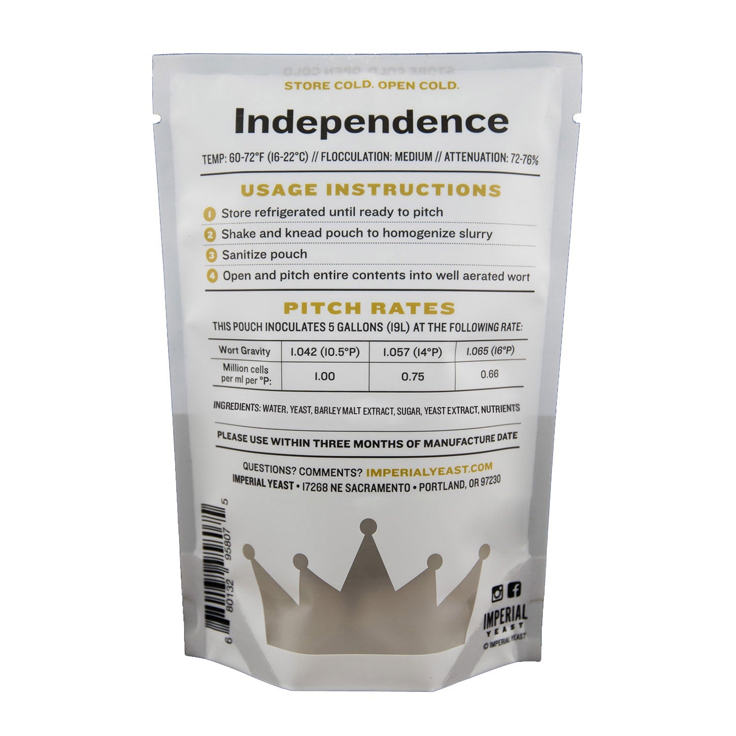 Imperial Yeast A15 Independence - Transform Your Beers!