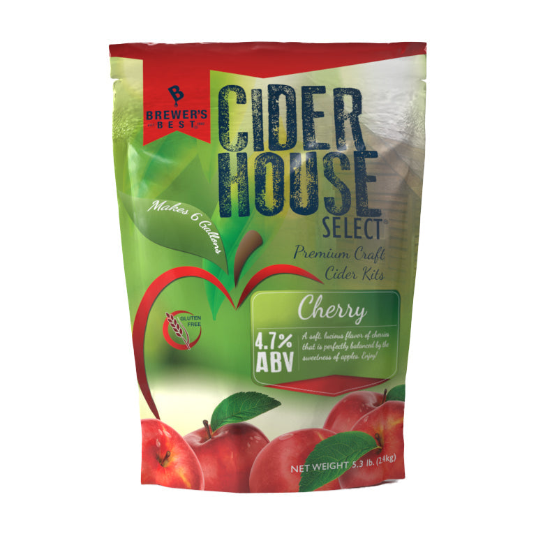 Indulgent Cherry Cider Making Kit by Cider House Select (5.3 lb)