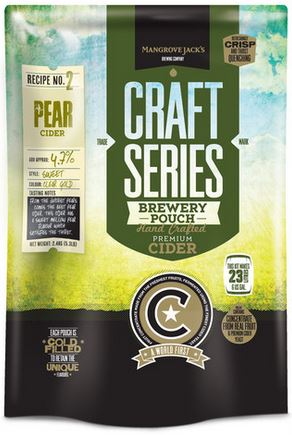 Mangrove Jack's Craft Series Pear Cider Pouch - 2.4 kg