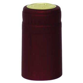 Burgundy Heat Shrink Capsules - 62 Pack: Elevate Your Wine Presentation!