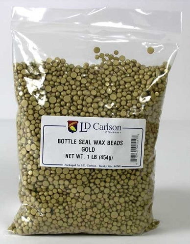 Gorgeous Gold Bottle Seal Wax Beads