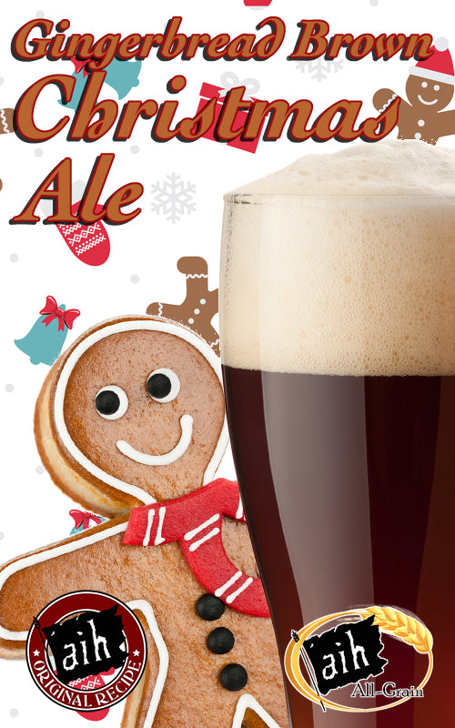 Festive Gingerbread Brown Ale All Grain Recipe