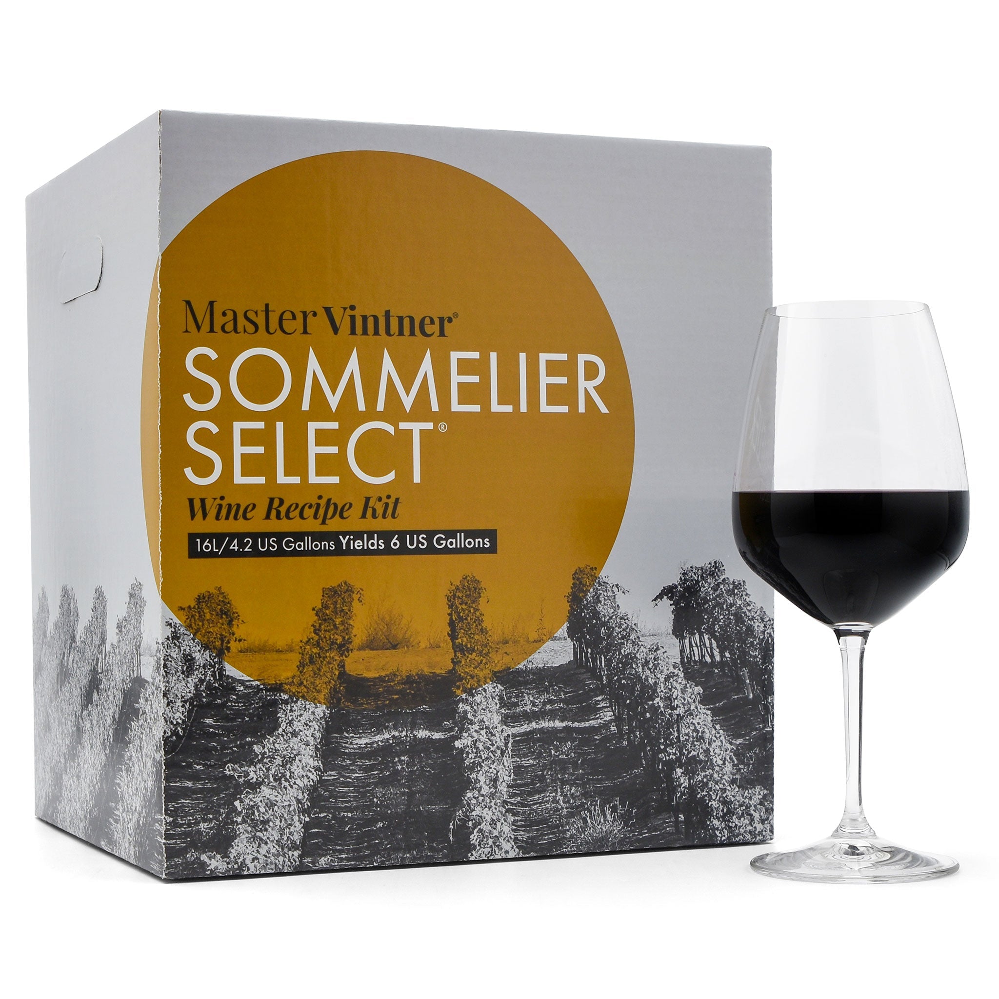 Master Vintner ® Sommelier Select ® Old Vine Merlot Wine Kit (6G)