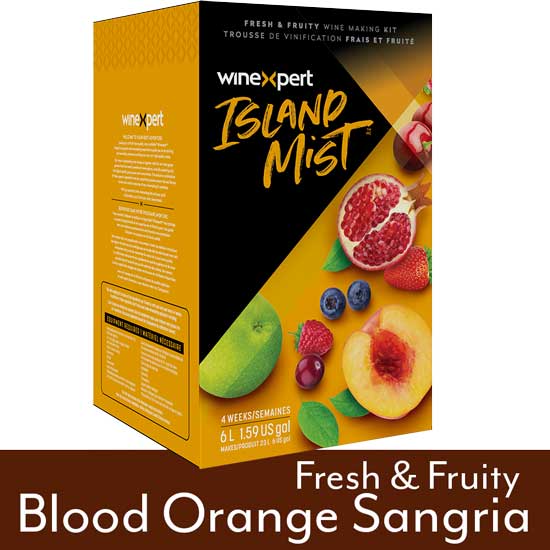 Island Mist Blood Orange Sangria Wine Making Kit - Perfect for Summer!