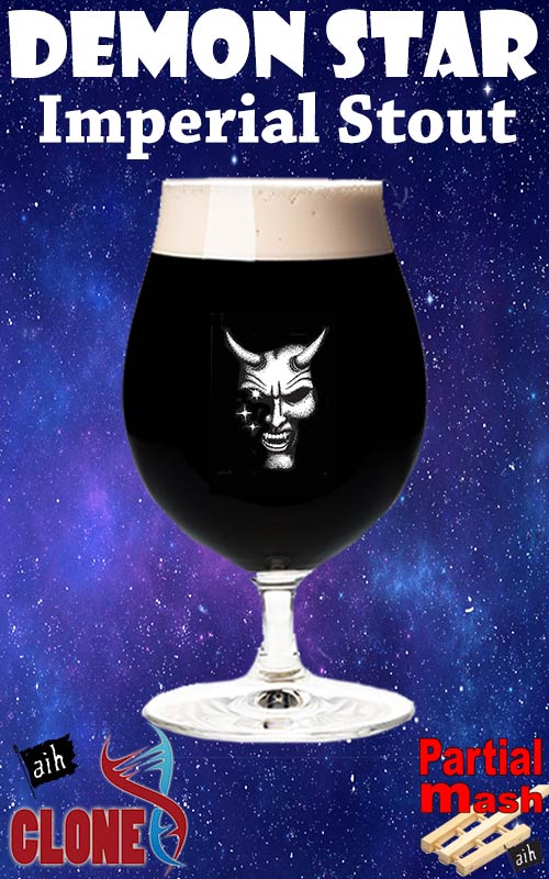 Demon Star Imperial Stout: An Irresistible Partial Mash Recipe