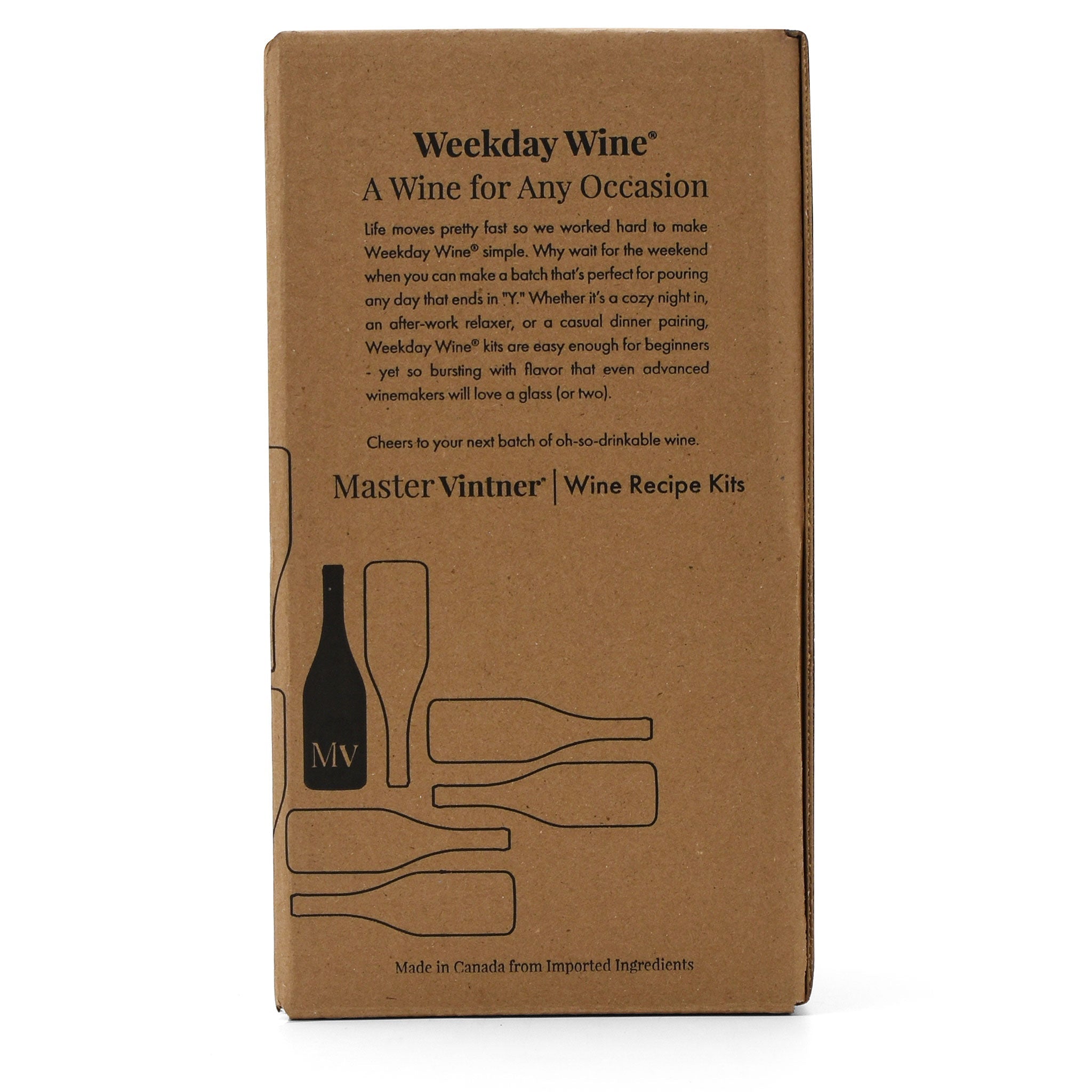 Master Vintner's Chardonnay Wine Kit - Your Weekday Bliss