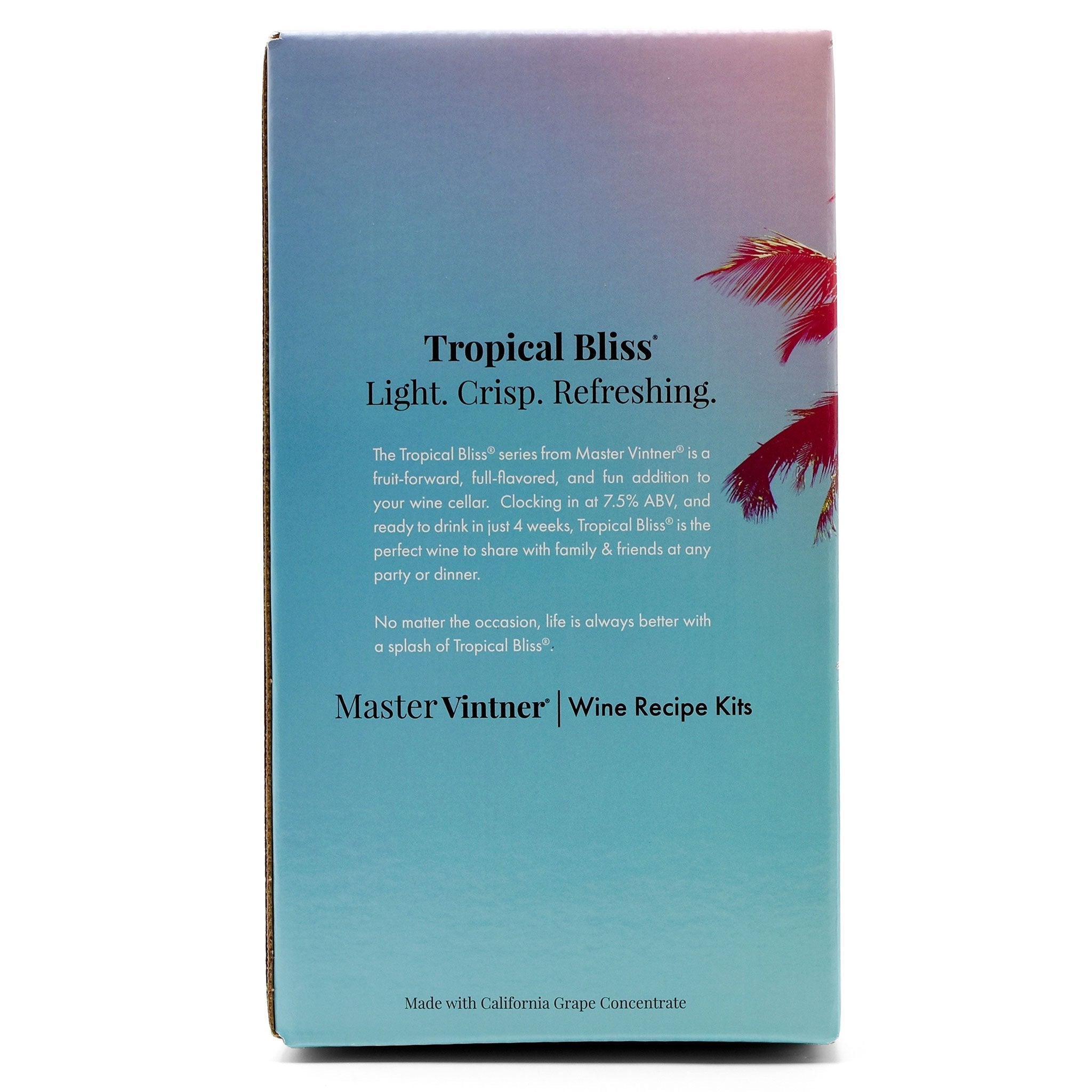 Master Vintner® Tropical Bliss® Raspberry Merlot Wine Kit