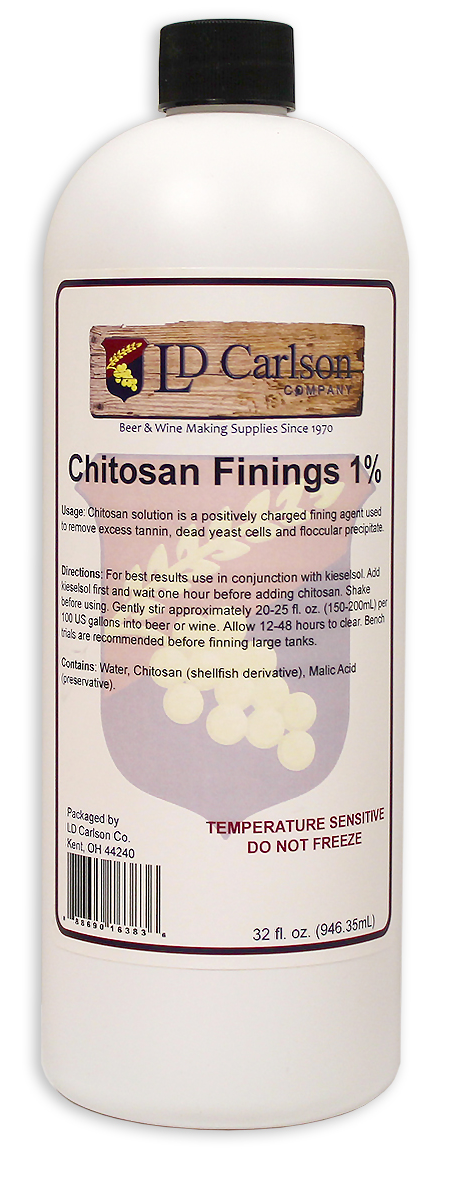 32 oz Chitosan: The Wine and Beer Clarifier