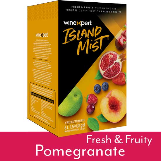 Island Mist Pomegranate - A Tropical Wine Delight