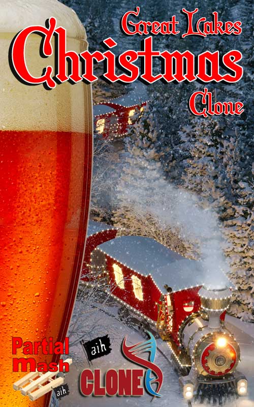Festive Great Lakes Christmas Ale Clone Partial Mash Recipe Kit