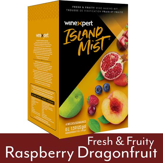 Island Mist Raspberry Dragonfruit Wine Kit