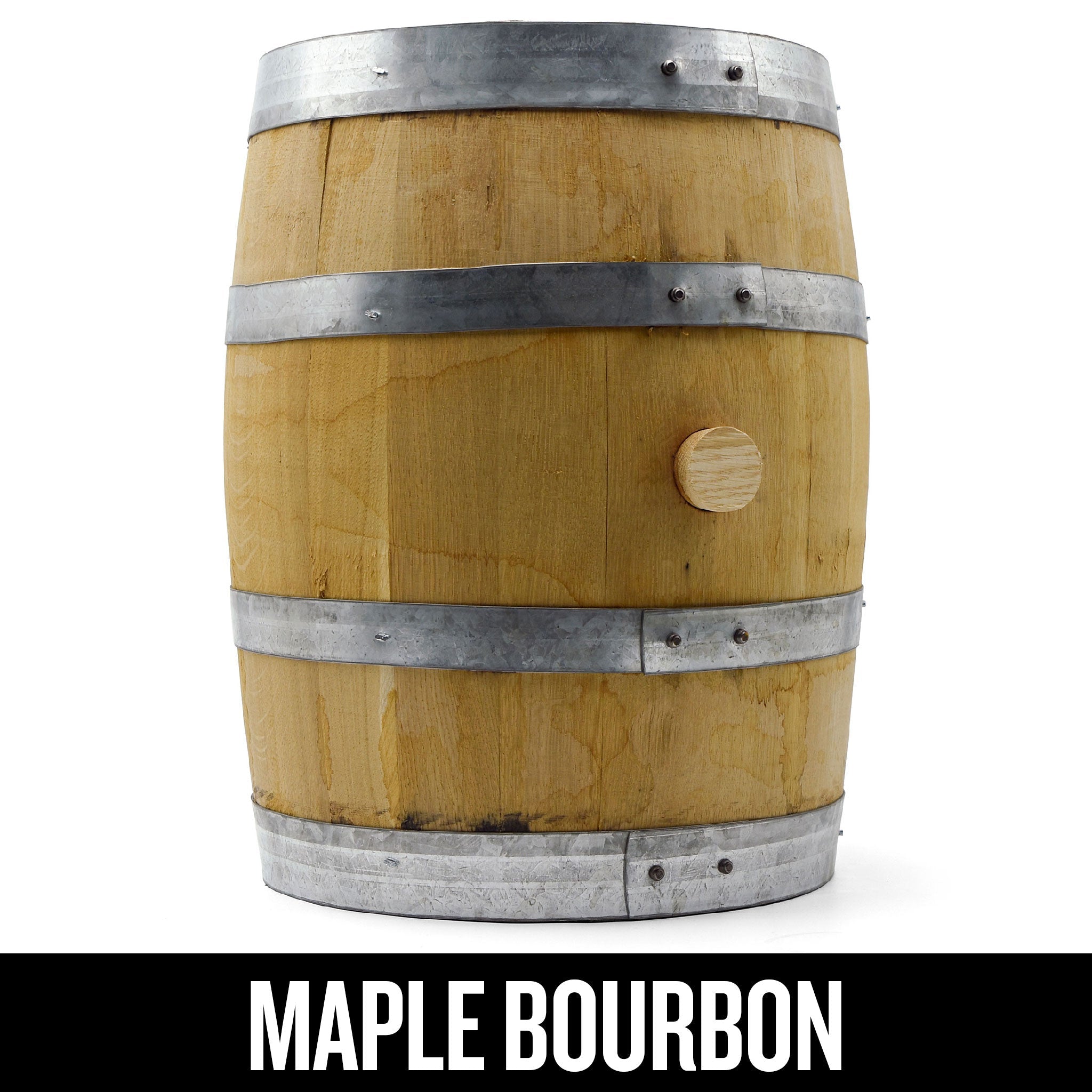 Premium Used 30-Gallon Maple Bourbon Barrel