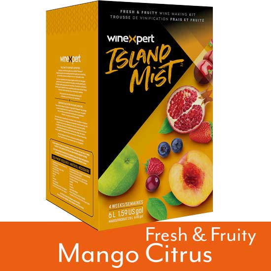 Island Mist Mango Citrus Wine Kit - A Tropical Delight