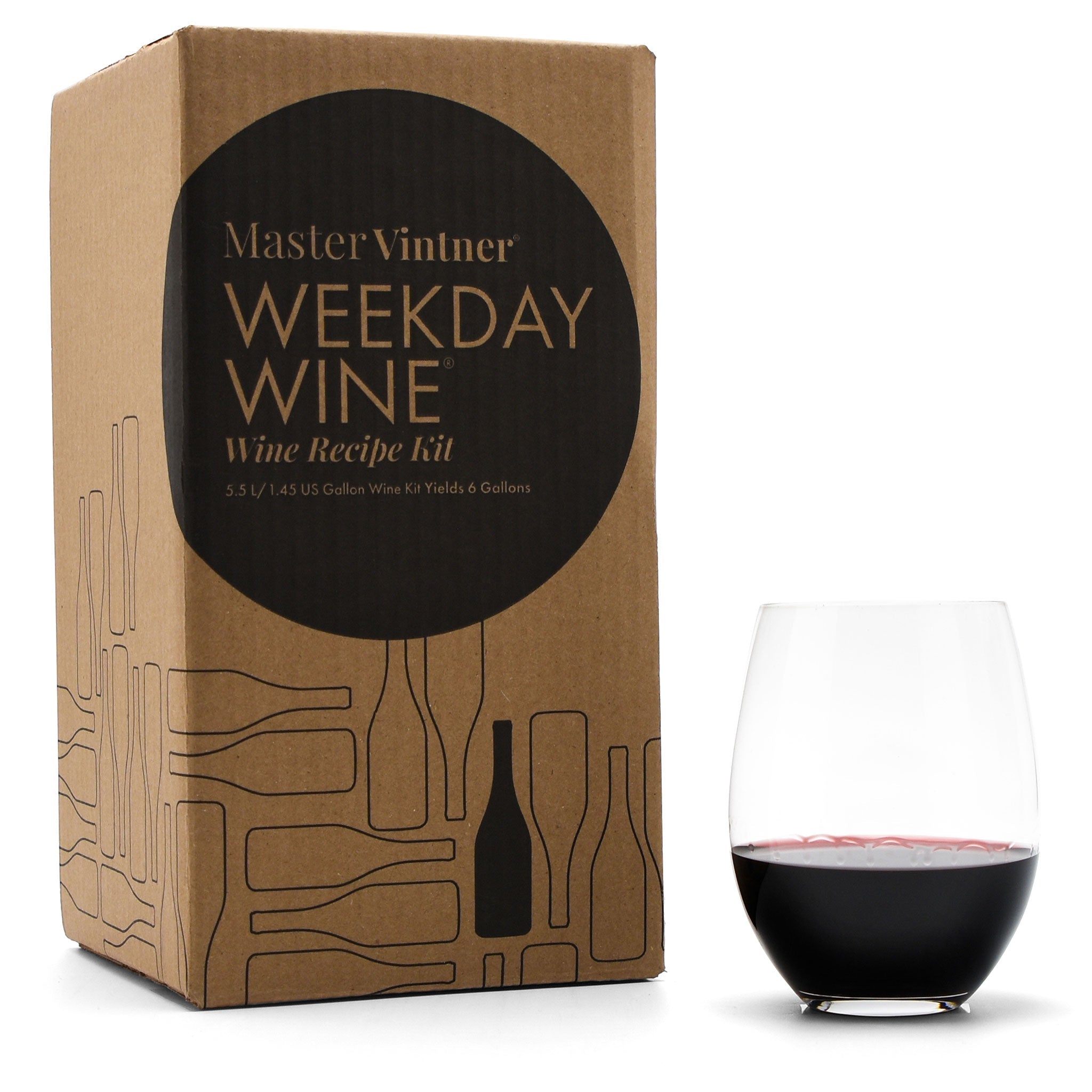Master Vintner Weekday Merlot Wine Kit - Indulge in Simple Pleasures