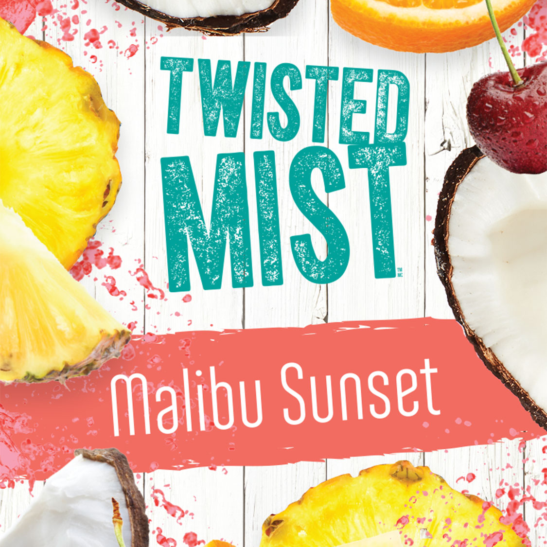 Malibu Sunset Cocktail Wine Recipe Kit - Winexpert Twisted Mist Limited Edition: Tropical Bliss in a Kit!