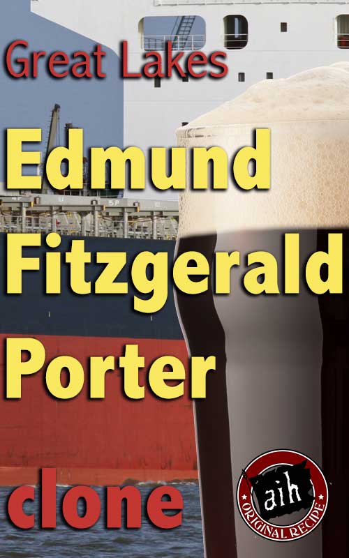Irresistible Edmund Fitzgerald Porter Clone Recipe Kit