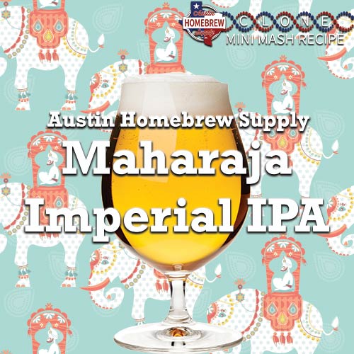 Maharaja Imperial IPA Clone (14C) - MINI MASH Homebrew Kit: Craft Your Dream Beer Now!
