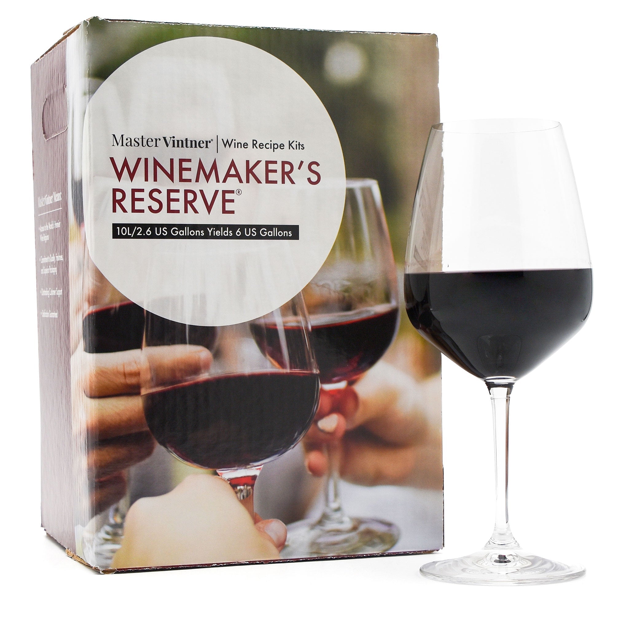 Master Vintner's Italian Rossa Ardente Wine Kit - Winemaker's Reserve