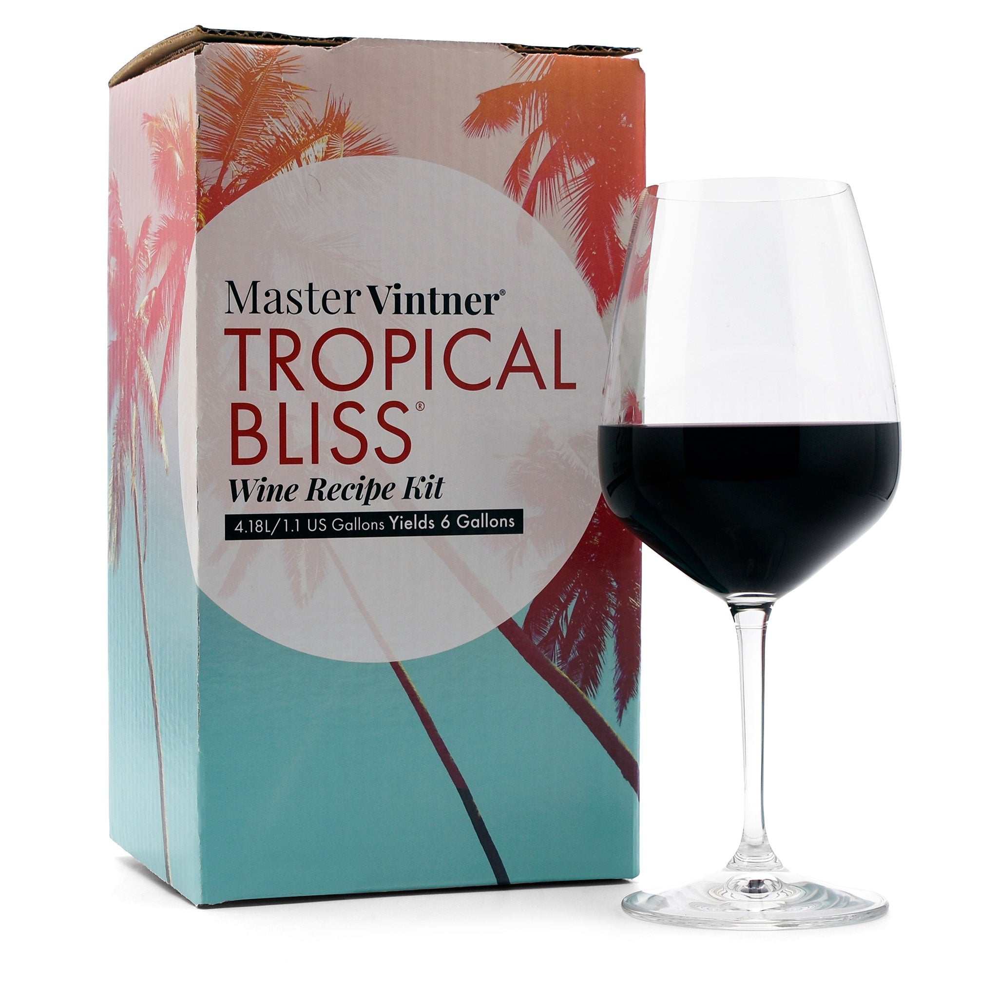 Master Vintner® Tropical Bliss® Raspberry Merlot Wine Kit