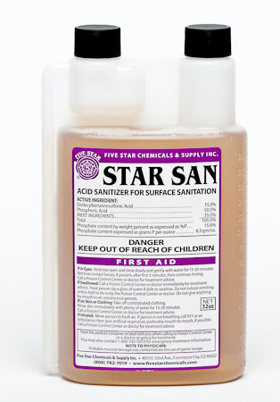 Star San Sanitizer - 32 oz Magic Cleaner