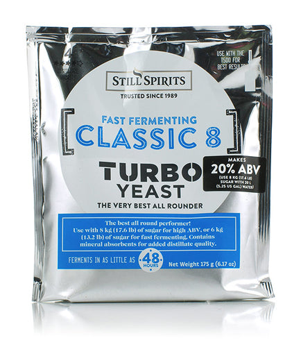 Still Spirits Classic Turbo Yeast 18% - 175 g: The World's Best-Selling Turbo Yeast!