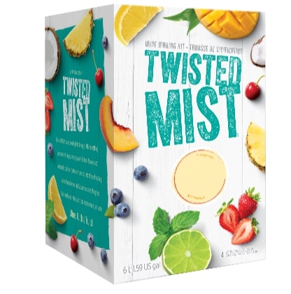 Malibu Sunset Cocktail Wine Recipe Kit - Winexpert Twisted Mist Limited Edition: Tropical Bliss in a Kit!