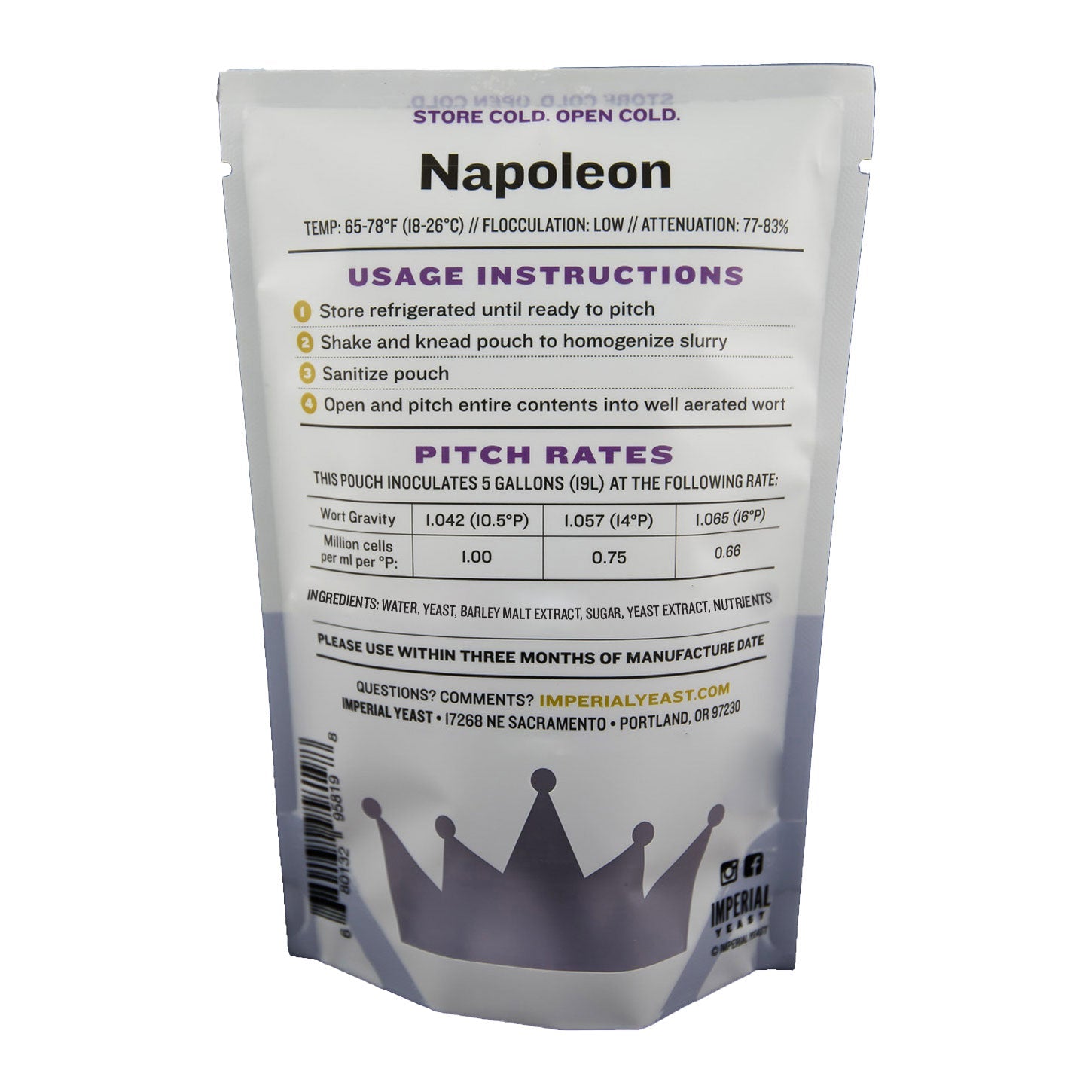 Imperial Yeast B64 Napoleon - The Ultimate Brewing Yeast
