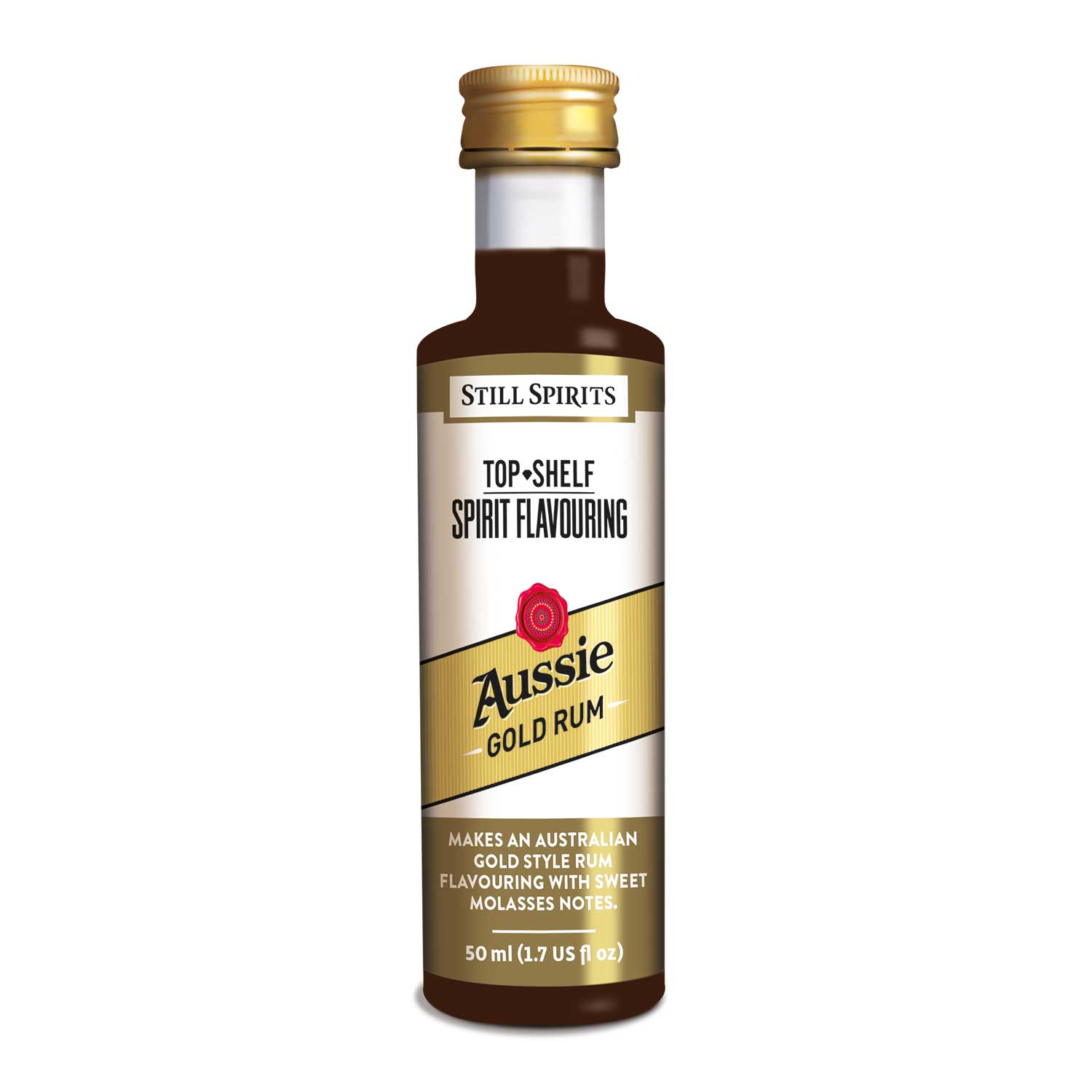 Top Shelf Aussie Gold Rum Flavoring - Irresistible Australian Rum Essence