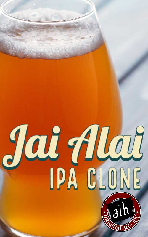 Jai Alai IPA Clone Recipe Kit: Craft Your Dream Beer!