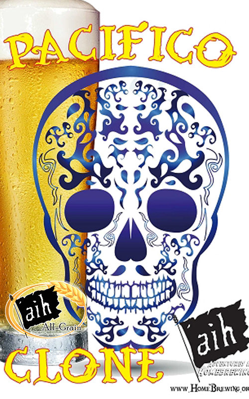 Pacifico Clone All Grain Beer Recipe Kit - Craft Your Own Refreshing Lager!