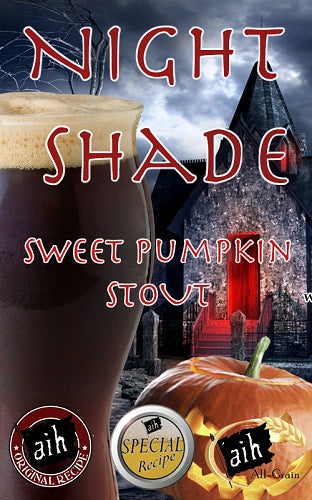 Enchanting Night Shade Pumpkin Stout All Grain Recipe