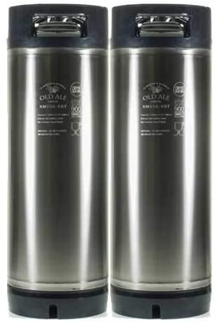 Amazing Set of Two Brand - New 5 Gallon Ball Lock Corny Kegs