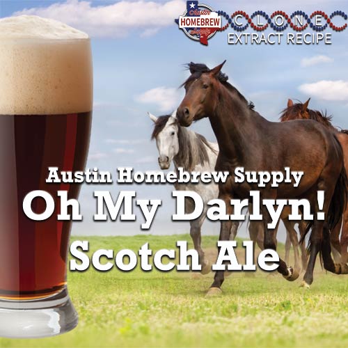 Oh My Darlyn! Scotch Ale Clone (9E) - Extract Brewing Kit: Craft Your Own!